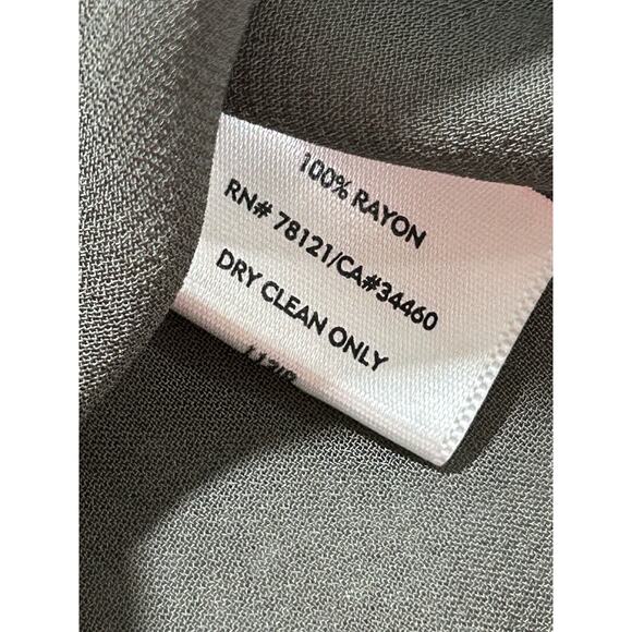 Eileen Fisher Women Button Down Sheer Long sleeves blouse Cover Up sz S - Picture 6 of 10